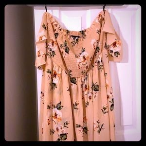 Flower patterned dress